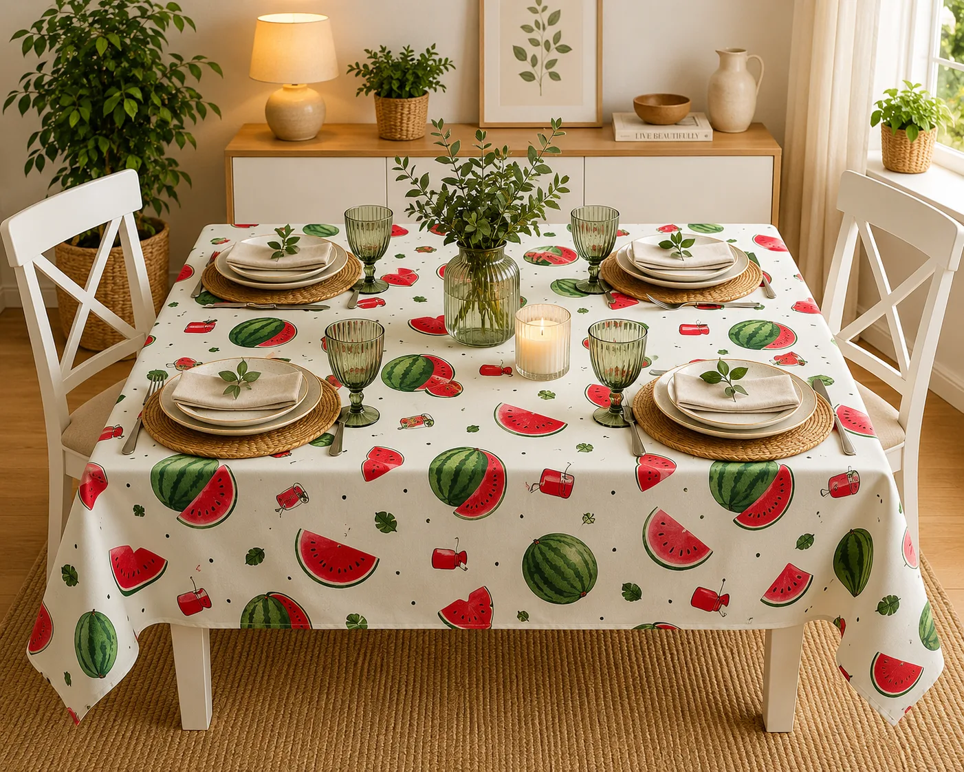 Față de Masă Antimurdărire (Watermelon)